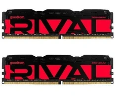 DDR4 2x16GB KIT UDIMM goodram RIVAL Radiant Raudona