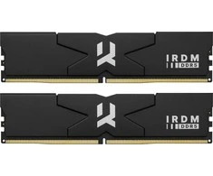 GOODRAM IR-6400D564L32/64GDC DDR5 64GB 6400MHz 32-38-38-78 DUAL CHANNEL KIT IRDM Juodas V Sidabrinis