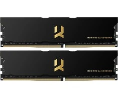 GOODRAM 32GB 2x16GB IRDM PRO DDR4 3600MHz DIMM CL18 1.35V Deep Juodas