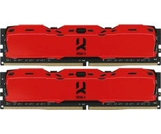 GOODRAM DDR4 16GB 3200 CL16 DUAL IRDM X Raudonas