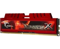 RAM G.Skill DIMM 8 GB DDR3-1600 , memory - F3-12800CL10S-8GBXL, RipjawsX, Lite Retail