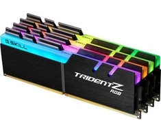 RAM G.skill 32 GB DIMM DDR4-4000(4x 8 GB)Quad-Kit(juodas. F4-4000C18Q-32GTZRB. Trident Z RGB. INTEL XMP)
