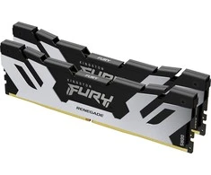 RAM KINGSTON 32GB 6400MT/s DDR5 CL32 DIMM rinkinys iš 2 FURY Renegade Sidabrinis