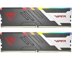 RAM Patriot Viper Venom RGB, DDR5, 32 GB, 6000MHz, CL36 (PVVR532G600C36K)