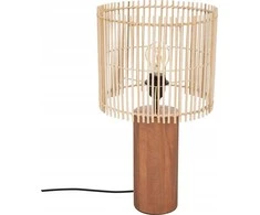Atmosphera Lamp Stalinis šviestuvas ant medinio stovo Davys, 48 cm