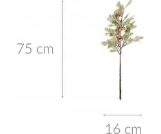 Atmosphera Dekoratyvinė plastikinė šakelė, 75 cm