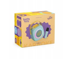 Atmosphera Garsiakalbio mikrofono 2in1 karaoke rinkinys vaikams Kidooboo Kidsvoice / Kb23028mnt Mint