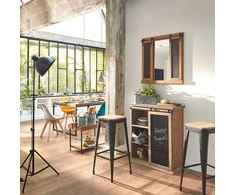 Atmosphera HOME EDITION vintažiniai metaliniai puodai, 36,5 x 23,3 x 13,9 cm