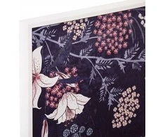 Atmosphera Įrėmintas sieninis plakatas „Naktinės gėlės“, 60 x 90 cm