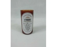 Bikuva.lt Žvakė stikliniame indelyje ambra kvapo 230 g D6,5 cm Comptoir de la Boug 164856C