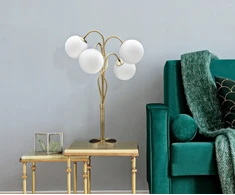 Atmosphera Lampa biurkowa su 4 kulami GLAMY, aukštis 74 cm