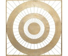 Atmosphera Sienų apdaila iš metalo LOUISE, 90 x 90 cm