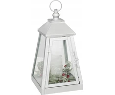 Atmosphera Metalinis žibintas su LED žvake, 32 x 17 cm