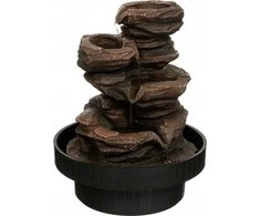 Atmosphera Šarmila mini zen fontanas, derva, aukštis 22,5 cm
