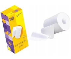 Atmosphera Papier Baltas Kasetė Etykiety Naklejka 5x Rolka 57mm x 6m Kiddoboo X2 P83 P80 / KBSTROLL