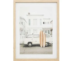 Atmosphera Įrėmintas plakatas su retro automobiliu VIVIEN, 30 x 40 cm