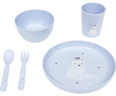 Atmosphera PIECES WINTER FOX maisto rinkinys vaikams, 5 vnt