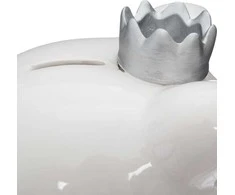 Atmosphera Piggy Bank su kukurūzais, balta spalva