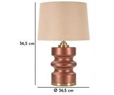 Atmosphera Stalinė lempa su gaubtu, Ø 36 cm