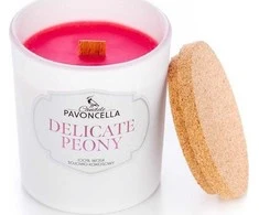 Atmosphera Subtilus bijūnų sojų žvakė, balta, 135 g