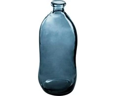 Atmosphera Perdirbto stiklo vaza 73 cm turkis