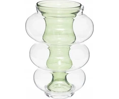 Atmosphera MATALI dvigubo stiklo vaza, 36 cm