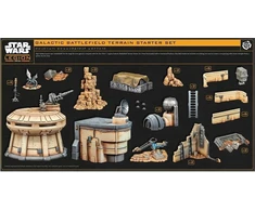 Atomic Mass Games Star Wars Legion 2.0: Galaktinės kovos lauko reljefo pradinis rinkinys