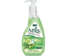Skystas muilas Attis Olive and Cucumber, 400ml