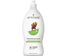 Attitude Attitude, indų plovimo skystis, žalioji Apple ir bazilikas (žalioji obuolys ir bazilikas), 700 ml