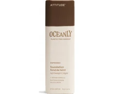 Attitude Attitude Oceanly, Lengvai dengiantis makiažo pagrindas, Espresso, 12 g