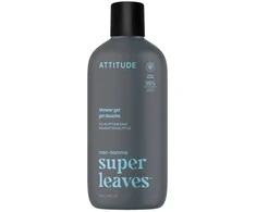 Attitude Attitude SUPER LEAVES MEN, Żel pod prysznic, dla mężczyzn - Eukaliptus i szałwia, 415 ml