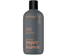 Attitude Attitude SUPER LEAVES MEN, Żel pod prysznic, dla mężczyzn - Paczula i bourbon, 415 ml