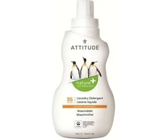Attitude Skalbimo skystis, citrinos (Citrus Zest), 35 plovimo, 1050 ml