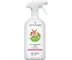 Attitude Attitude, bekvapis vaisių ir daržovių plovimo skystis, 800 ml