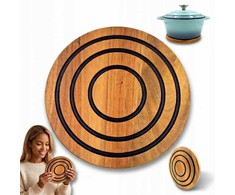 Atusa MEDINĖ PADĖKLĖ MAGNETINIS PAGALVĖS PADĖKLAS PUODAMS 20cm HAGE