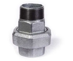 Jinan Meide Jungtis G 331D, 1 1/2", vidin. ir išor. sriegiai, cinkuota
