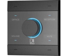Audac AUDAC NCP105/B Universal PoE tinklo plokštė, juoda versija