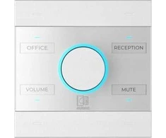 Audac AUDAC NCP105/W Universal PoE tinklo plokštė, balta versija