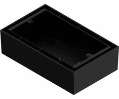 Audac AUDAC WB50/B Sieninė dėžutė, skirta DW5065/WP523/MWX65 Paviršinio montavimo dėžutė audac sieninei panelei - juoda