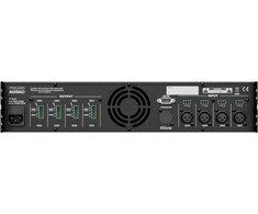 Audac AV signalo perdavimo sistema AUDAC PMQ480 Keturių kanalų galios stiprintuvas su WaveDynamics™ palaikymu, 70 V/100 V