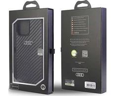 Dėklas Apple iPhone 13 Pro Max Audi Carbon Fiber (AU-TPUPCIP13PM-R8/D2-BK) juodos spalvos