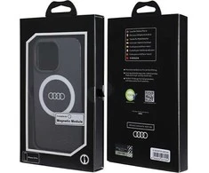 Dėklas Apple iPhone 13 Pro Audi IML Big Logo MagSafe (AU-IMLMIP13P-Q5/D2-BK) juodos spalvos