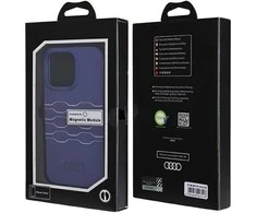 Audi IML MagSafe Dėklas Apple iPhone 13 Pro / 13 6.1″ mėlynos spalvos hardcase AU-IMLMIP13P-A6/D3-BE