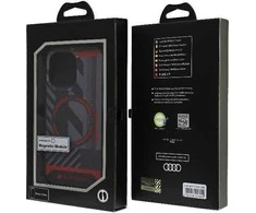 Apple iPhone 13 Pro Audi dėklas IML Sport MagSafe Case (AU-IMLMIP13P-RSQ/D2-BK) juodos spalvos