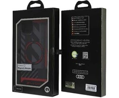 Apple iPhone 13 / 14 / 15 Audi dėklas IML Sport MagSafe Case (AU-IMLMIP15M-RSQ/D2-BK) juodos spalvos