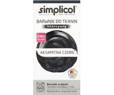Audinių dažai Simplicol Intensiv Ascamite, aksominės juodos spalvos, 560 g