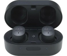 Audio-Technica SonicSport belaidės ausinės, Juodos spalvos