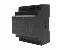 Aukščiausios kokybės DIN bėgelio maitinimo šaltinis Eco Light EC61285 12V 150W 220-240V AC 12V DC 12.5A IP20 plastikinis korpusas