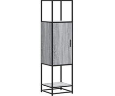 Highboard Gray Sonoma inžinerinis medis ir metalas