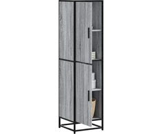 Highboard Gray Sonoma inžinerinis medis ir metalas